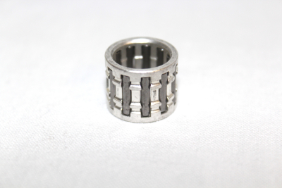 Nadellager Hochleistungs - Nadelkranz für Ø12mm-Kolbenbolzen - Ø12x16x13 mm - Lagerkäfig versilbert, 11 Nadeln